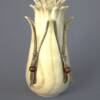 SOLD - Small Ash Zippered Vase - 6.2" tall